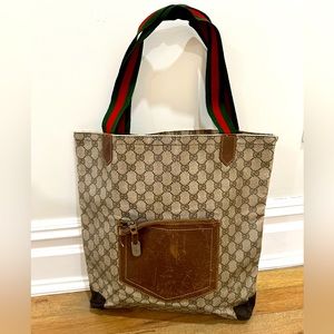Vintage Authentic Gucci Tote